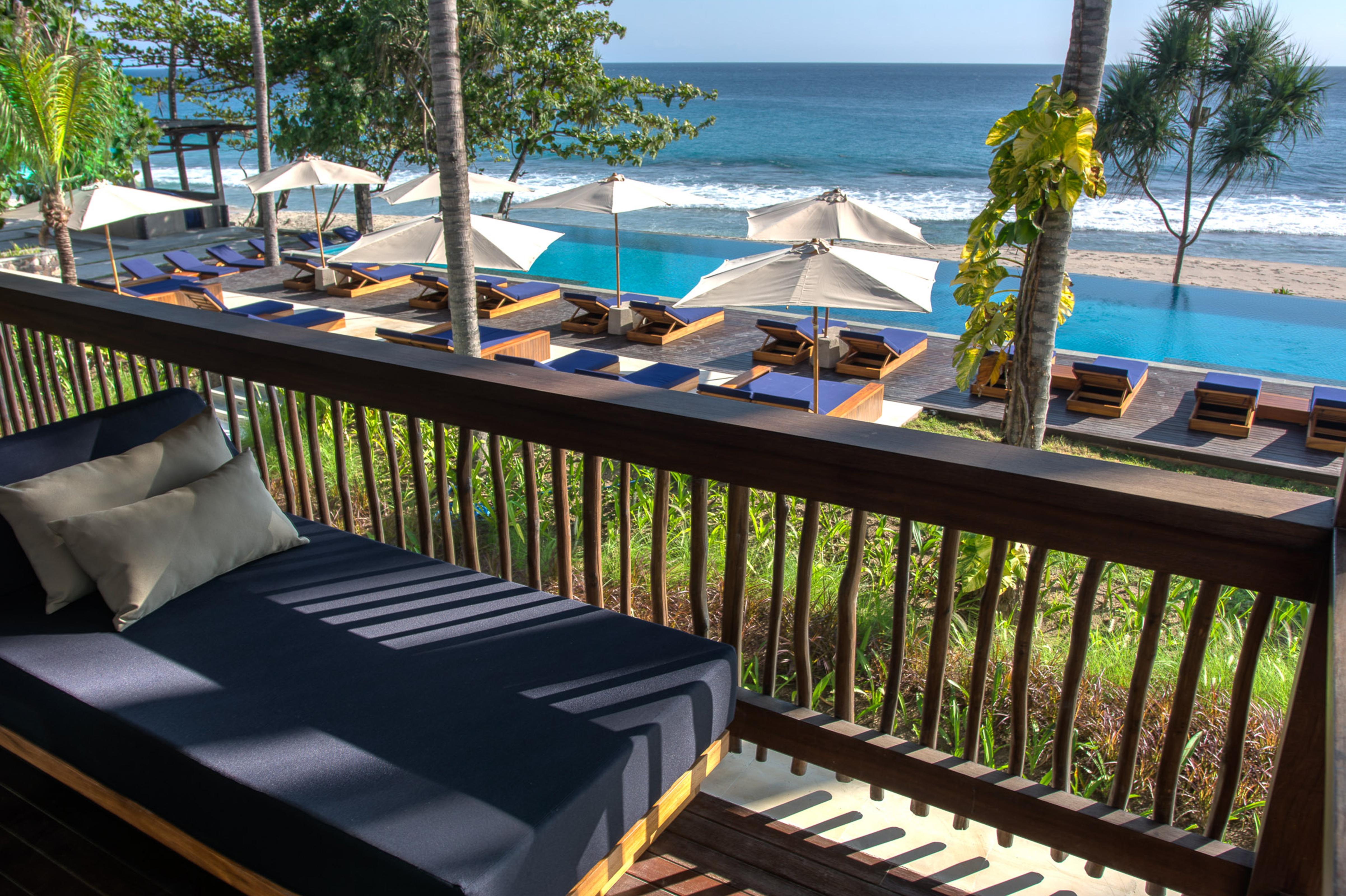 圣吉吉 卡塔玛兰度假村酒店 外观 照片 View of the beach from the hotel