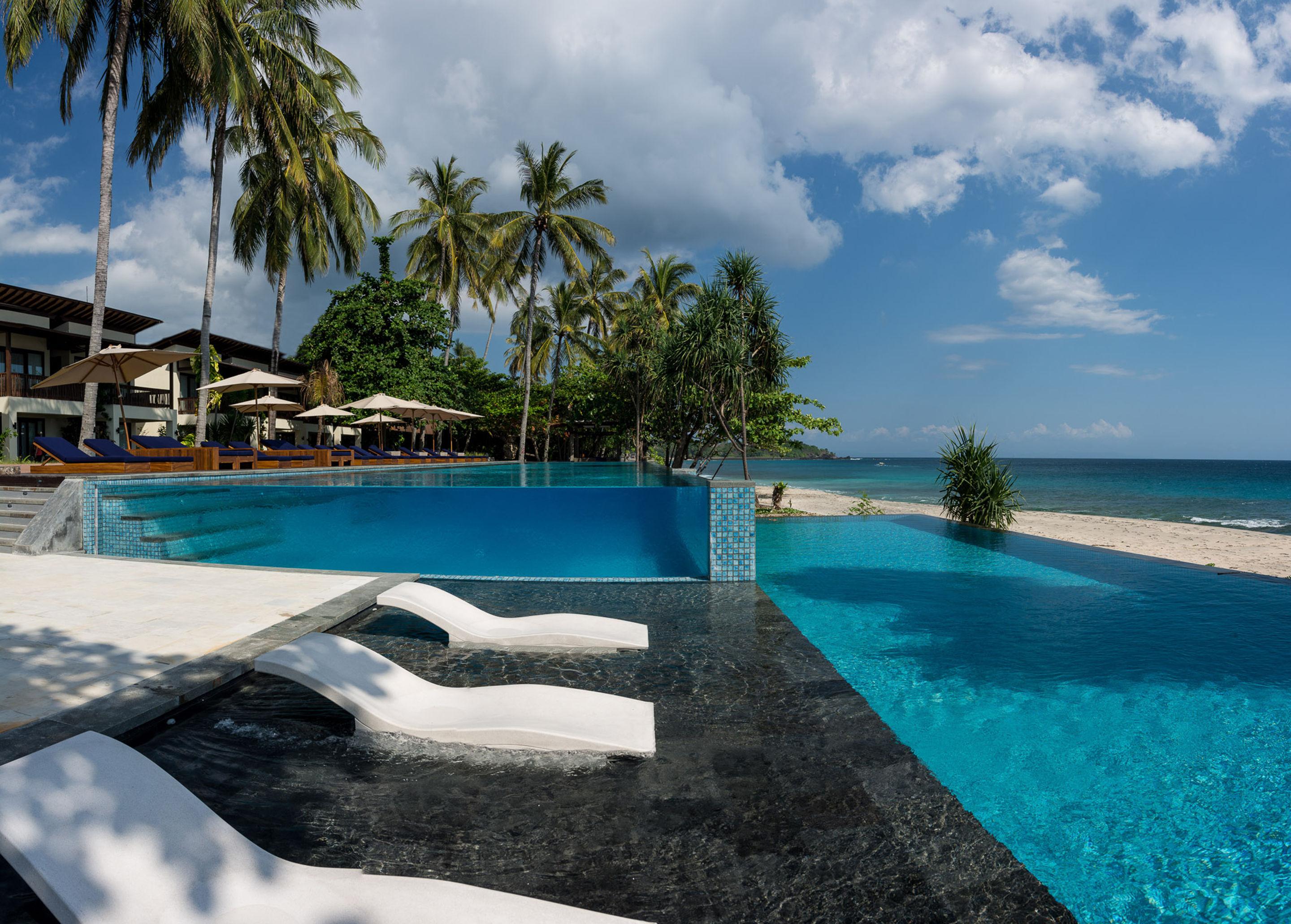 圣吉吉 卡塔玛兰度假村酒店 外观 照片 Infinity pool at the resort