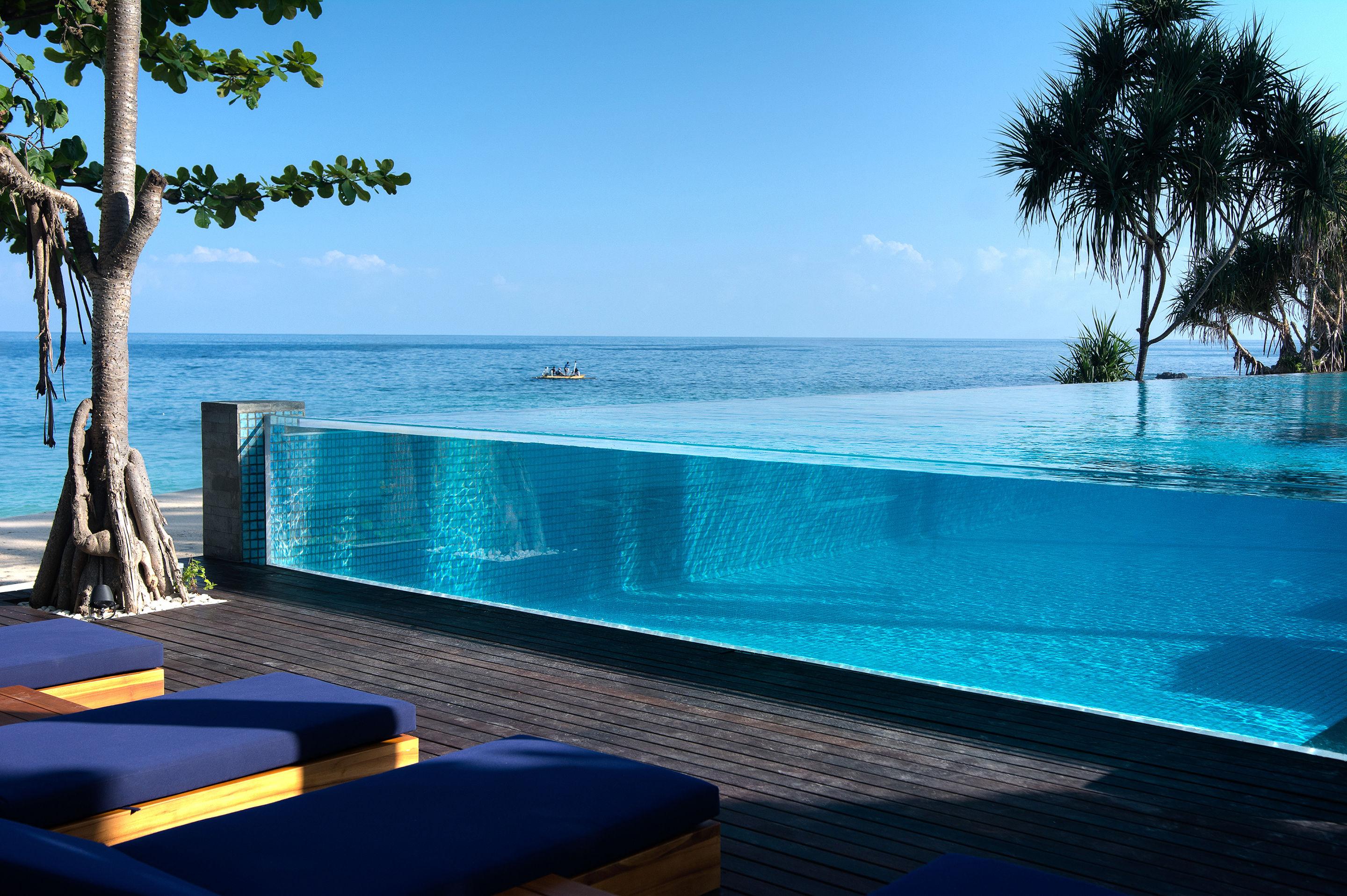 圣吉吉 卡塔玛兰度假村酒店 外观 照片 Infinity pool at the Alila Villas Uluwatu, Bali, Indonesia