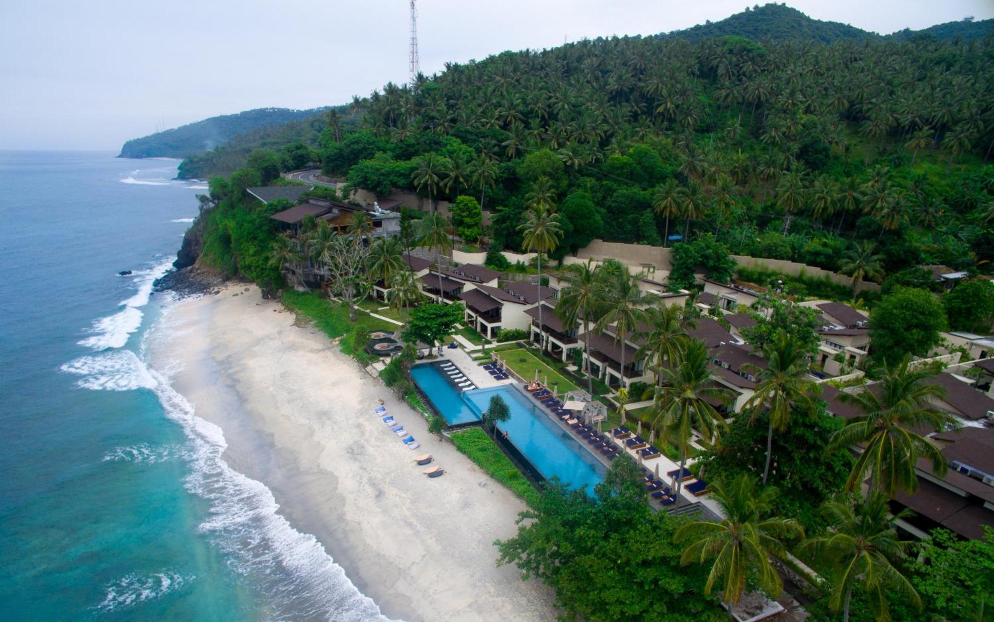 圣吉吉 卡塔玛兰度假村酒店 外观 照片 Aerial view of the resort