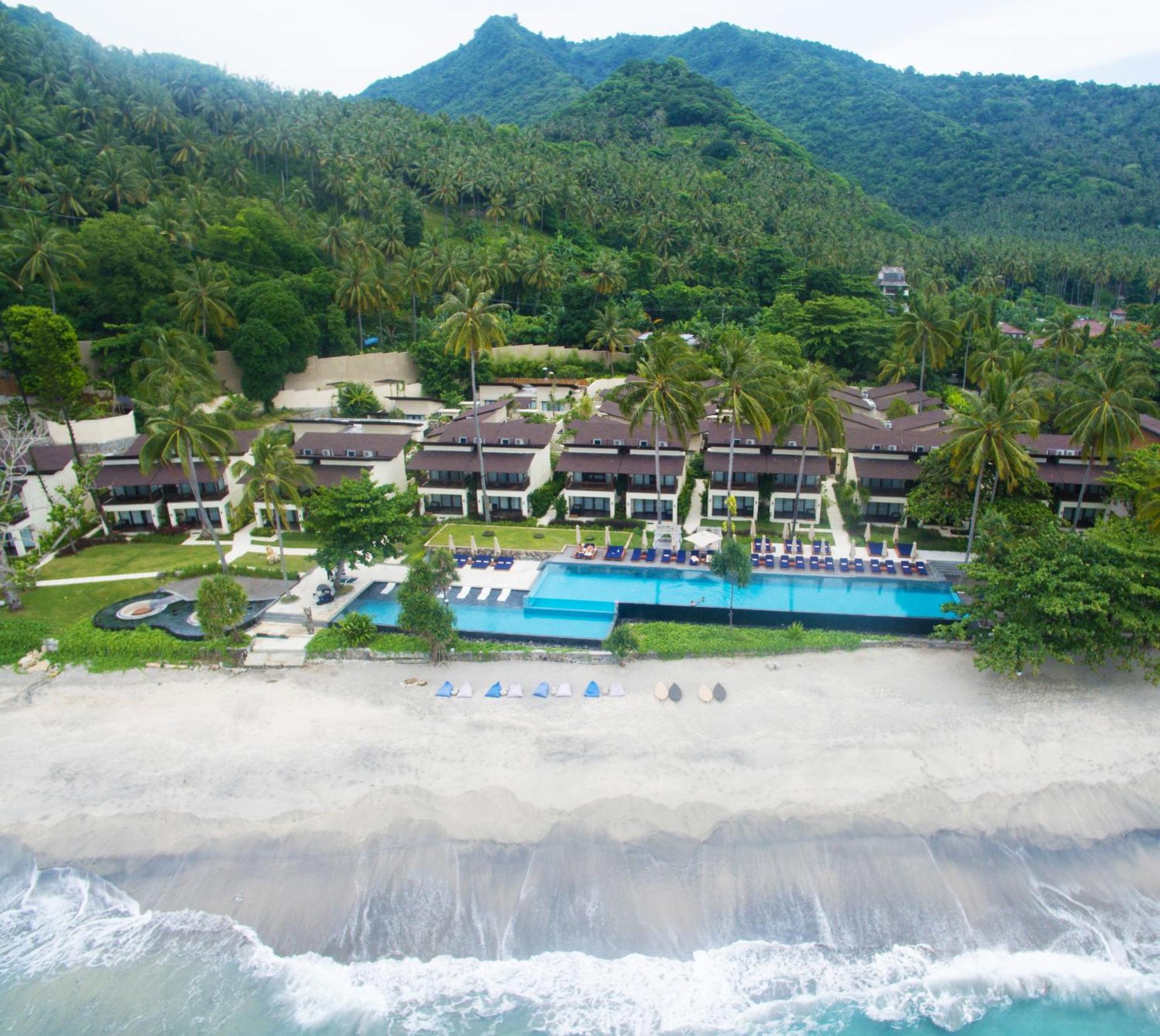 圣吉吉 卡塔玛兰度假村酒店 外观 照片 Aerial view of the resort