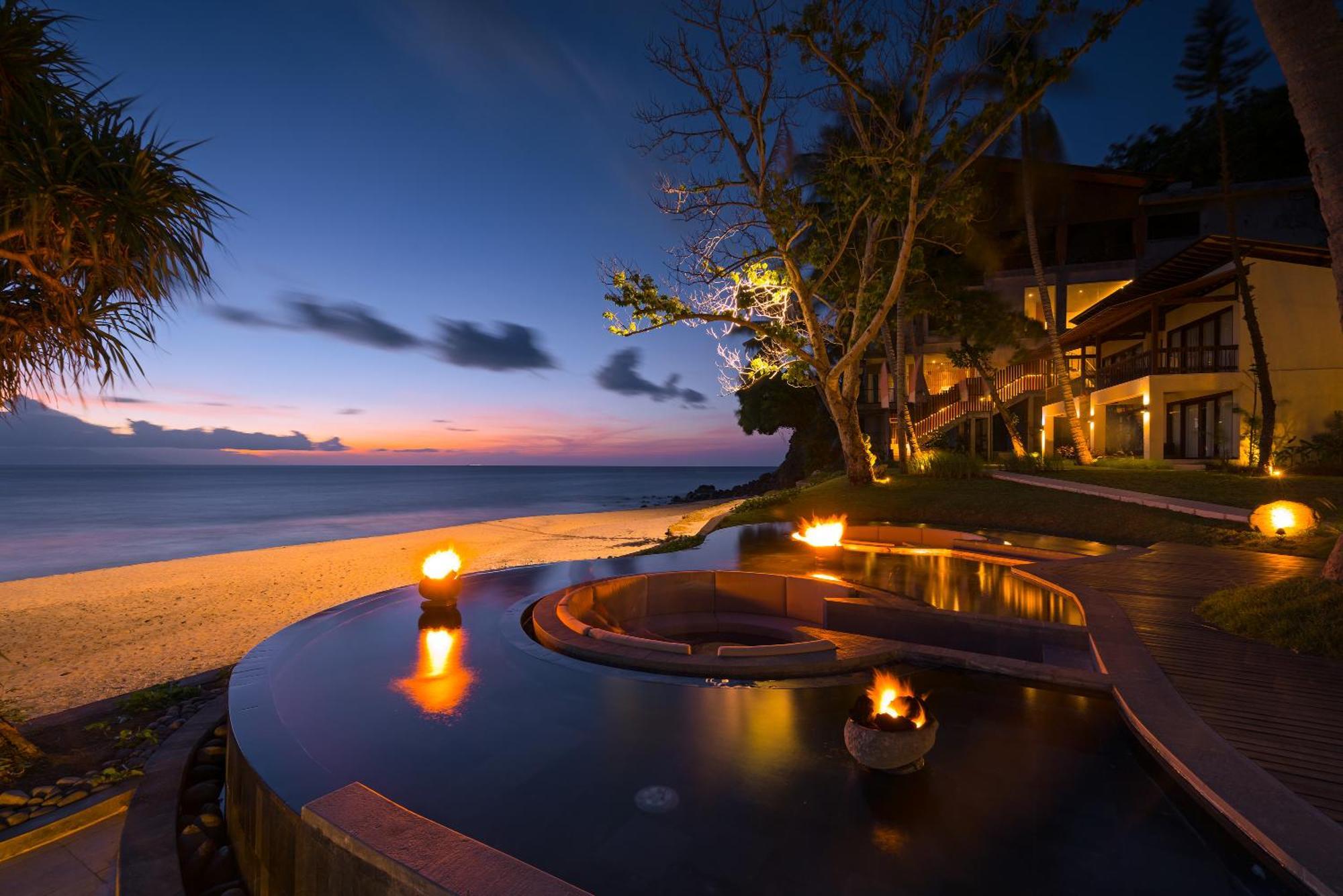 圣吉吉 卡塔玛兰度假村酒店 外观 照片 The beach at the resort